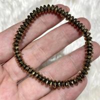 ราคา กำไลข้อมือ ไพไรต์ Pyrite เพชรหน้าทั่ง หินนางกวัก เรียกทรัพย์ เสริมโชค ทรงล้อรถ เจียเหลี่ยม เล่นแสงสวยมาก (16244280576)