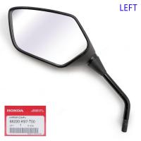 ราคา กระจกติดข้างรถมอเตอร์ไซค์ กระจกมองหลัง ของแท้ สีดำด้านใส สำหรับ Honda PCX150PCX160 ปี 2018 2020 (20554847401)