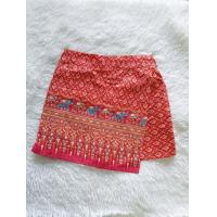 ราคา กางเกงกระโปรงผ้าถุงลายไทยผู้ใหญ่ (21378802091)