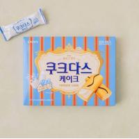 ราคา Crown Couque dasse Cake 154g ขนมคุกกี้บิสกิตเกาหลี รสครีมนม (19448729471)
