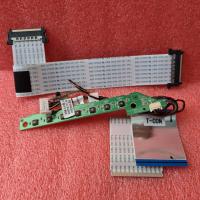 ราคา สายแพ ตัวรับรีโมท ปุ่มกด Sharp LC 40SA5300X อะไหล่แท้ ของถอดมือสอง (20114436730)