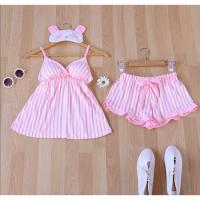 ราคา อ่านรายละเอียดไซส์ด้านล่าง พร้อมส่ง ชุดนอนสายเดี่ยว ผ้าปิดตา (10493005013)