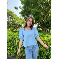 ราคา เสื้อคอเหลี่ยม ผ้าเยื่อไผ่ (19195180934)