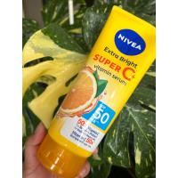 ราคา นีเวีย เซรั่มบำรุงผิวกาย เอ็กซ์ตร้า ไบรท์ ซูเปอร์ซี วิตามิน เซรั่ม SPF 50 PA 320 มล (21388831446)