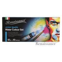 ราคา KTS ชุดสีน้ำ Renaissance Water Colour Set 12สี 12ml (8606671787)