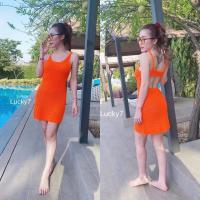 ราคา มินิเดรส ไหมพรม สายเดี่ยวโชว์หลัง เซ็กซี่ยั่วๆ เดรสไหมพรม (19156542059)