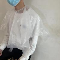 ราคา ผ้าคลุมย้อมผม ผ้าคลุมตัดผม ผ้าคลุมทำสี ทำสีผม ผ้ากันเปื้อน ขอบยางยืด ผ้าคลุมพลาสติก แบบใช้แล้วทิ้ง แพ็ค (16274290859)