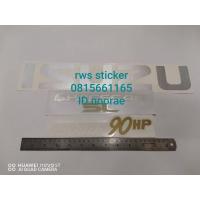 ราคา สติ๊กเกอร์ดั้งเดิม ติดฝาท้าย ISUZU TFR SPACECAB SL 2500 DI 90HP 1 ชุด มี 3 ชิ้น มี 4 สี ดำ ทอง บรอนซ์ ขาว sticker แต่งรถ ติดรถ สติกเกอ สติกเกอร์ (10960909886)