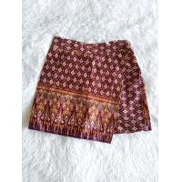 ราคา กางเกงกระโปรงผ้าถุงลายไทยผู้ใหญ่ (21378802080)