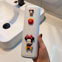 ราคา กล่องเก็บแปรงสีฟันยาสีฟันชุดกล่องใส่แปรงสีฟันแบบพกพาพร้อมฝาปิดสำหรับเดินทางทำงานต่างจังหวัดถ้วยแปรงสีฟันชุดอุปกรณ์ล้างหน้าแปรงฟันสำหรับเด็ก (18128524338)