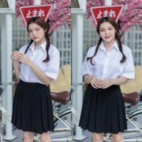 ราคา กระโปรงพลีทนักศึกษา กระโปรงพลีส พลีทสั้น พลีทยาว ความยาว 14 36 (21349265047)