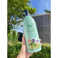 ราคา ขวดใหญ่ 400 ml แชมพูสมุนไพร 4YL Thailand แชมพูมะกรูด แชมพูใบหมี่ (21437287709)
