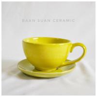 ราคา แก้วกาแฟ แก้วพร้อมจานรอง แก้วกาแฟเซรามิก พร้อมจานรอง ชุดกาแฟเอสเพรสโซ่ ชุดกาแฟ แก้วกาแฟเซรามิค ถ้วยกาแฟ แก้วกาแฟร้อน cappuccino coffee (8128420211)