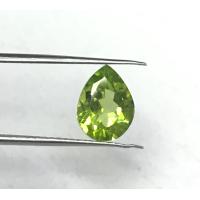 ราคา รูปทรงลูกแพร์ 9x7 มม พลอยเพอริดอทธรรมชาติแท้ 100 ไม่ผ่านการเผา 9x7mm pear shape 100 natural peridot loose gemstone (7977059696)