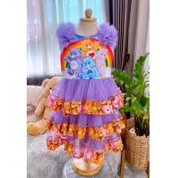 ราคา เดรสหมีไหล่แมงกะพรุนระบายมุ้ง 3 ชั้น (20416605735)