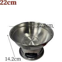 ราคา หม้อไฟอลูมิเนียม ตราอูฐ มีฝาปิด ขนาด 20 22cm (17029024863)