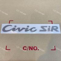 ราคา สติกเกอร์ Civic SiR Sticker ฝาท้ายรถตัวนอก งานสกีนใส3M เคลือบใสกันuv civic Eg 3door 3ดอ ปี90 95 (19418504692)