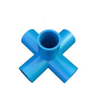 ราคา ห้าทางตั้งฉาก ข้อต่อพีวีซี อุปกรณ์พีวีซี 5ทางตั้งฉาก ขนาด 1 2 นิ้ว 4หุน (16376326941)