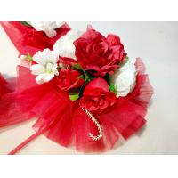 ราคา ช่อดอกไม้รถเจ้าบ่าว ดอกไม้หน้ารถเจ้าบ่าว โบว์ผูกหน้ารถงานแต่ง (18382013719)