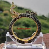 ราคา กำไลพญานาค สีดำ โชคลาภ เงินทอง ความมั่งคั่ง ตระกูลกัณหาโคตรมะ พญานาคตระกูลสีดำ (21436677729)