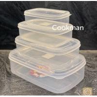 ราคา Cookman ชุดกล่องอาหาร ขายดี เวฟได้ ปลอดสารก่อมะเร็ง หนา เกรดA กล่องใส่อาหาร กล่องใส่ข้าว กล่องพลาสติกใส่อาหาร กล่องถนอมอาหาร ของจับฉลาก (10470097694)
