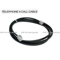 ราคา สายโทรศัพท์ 6C4P 4P4C RJ11 สีดำ เสียบโทรศัพท์บ้าน (14627751857)