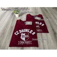 ราคา ขายดี เสื้อยืดงานปัก Cc Double O 1965 ผ้าคอตตอน พร้อมส่ง (16756066370)
