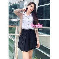 ราคา กระโปรงพลีทนักศึกษา กระโปรงพลีทจีบทวิส พลีทจีบทวิส สินค้าพร้อมส่ง (9228263819)