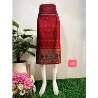 ราคา ผ้าถุงป้ายตะขอไหมสังเคราะห์ ไหมลาวแบบสั้น ผ้าซิ่นไหมลาวแบบสั้น ผ้าถุง (17985136186)