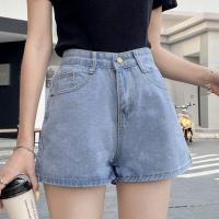 ราคา กางเกงยีนส์ขาสั้น เอวสูง ทรงสวยๆ สไตล์เกาหลี (10343835163)