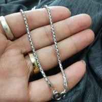 ราคา สร้อยสแตนเลส ลายเปียยาว ไม่ลอกไม่ดำ สร้อยสแตนเลส แท้ สร้อยห้อยพระลายเปียตัน ใส่ได้ไม่ดำไม่คัน (20585347915)