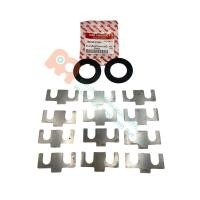 ราคา ชุดแผ่นชิมสลักกลางคานหน้ารถไถ ยันม่าร์ YANMAR EF453T EF494T EF514T (15714780359)