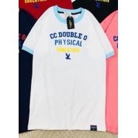 ราคา พร้อมส่ง เสื้อยืดซีซีดับเบิ้ลโอ cc double o งานปัก ดีเทลแขนและคอปก ผ้าคอตตอล (15319457249)