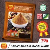 ราคา ผงการัม มาซาล่า BABAS GARAM MASALA MIX Serbuk GARAM MASALA 70g Product of Malaysia HALAL Product (16702016946)