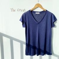 ราคา เสื้อยืด คอวี ผ้าสลาฟ อก 36 ยาว 24 (20367745646)