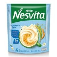 ราคา เนสท์เล่ เนสวีต้า เครื่องดื่มธัญญาหารสำเร็จรูป รสดั้งเดิม หวานน้อย 12 ห่อ 300 ก (19577841277)
