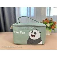ราคา Moshi Moshi กระเป๋าเครื่องสำอาง ลาย We Bare Bears หมีสามตัว ลายลิขสิทธิ์ของแท้ (21253943224)