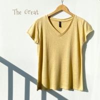 ราคา เสื้อยืด คอวี ผ้าสลาฟ อก 36 ยาว 24 (20367745661)