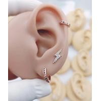 ราคา จิวลายสายฟ้า ราคา 1 ข้าง (21277622698)