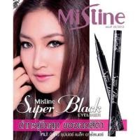ราคา Mistine Super Black Eyeliner มิสทิน ซุปเปอร์ แบล็ค อายไลเนอร์ 1ชิ้น (19285956486)