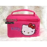 ราคา กระเป๋าเครื่องสำอาง กระเป๋าอเนกประสงค์ ใบใหญ่ ปักลายการ์ตูน คิตตี้ ราคาถูก (21176881181)