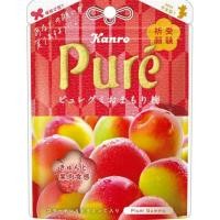 ราคา 3แพ็คขนมที่นิยมในญี่ปุ่นแนะนำอร่อยลูกอมเยลลี่ผลไม้รูปหัวใจ kanro ganle PURE (21204728728)