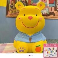 ราคา กระปุกออมสินระบายสี DIY ตุ๊กตาที่ไม่ใช่ปูนปลาสเตอร์ลายราศีเมถุน Hello Kitty (20018670017)