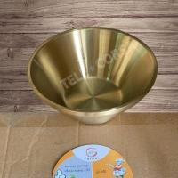 ราคา ชามสแตนเลสทองเหลือง ชามทองเหลือง ขนาด 16 18 20 cm รุ่น brass stainless steel 50a 51a TC (16350525224)