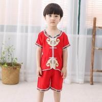 ราคา ชุดกี่เพ้าเด็กผู้ชาย พร้อมส่งจากไทย ชุดตรุษจีนเด็กผู้ชาย ตรุษจีน (21243910798)