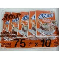 ราคา ฟ้าไทย ผงปรุงรส ผงทำซุป 75กรัม x 10ถุง มี 5 สูตร ให้เลือก (14421893929)