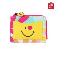 ราคา MINISO กระเป๋าใส่เหรียญ พร้อมช่องใส่บัตร SmileyWorld Collection (21458650428)