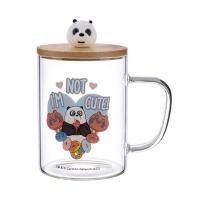ราคา MINISO แก้วทนความร้อนสูง พร้อมฝาปิด 440mL We Bare Bears Collection 5 0 (21425329103)