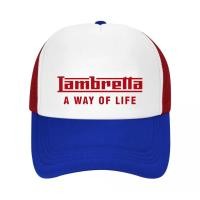 ราคา หมวกแก็ป หมวกเบสบอล หน้าบุฟองน้ำ หลังตาข่าย สกรีน Lambretta ด้วย Flex pu ขอบเรียบ สวย คมชัด (20505180817)