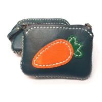ราคา แครอท กระเป๋าใส่เหรียญ หนังแท้ทั้งใบ ขนาด 3 5x4 5 นิ้ว (20811529455)